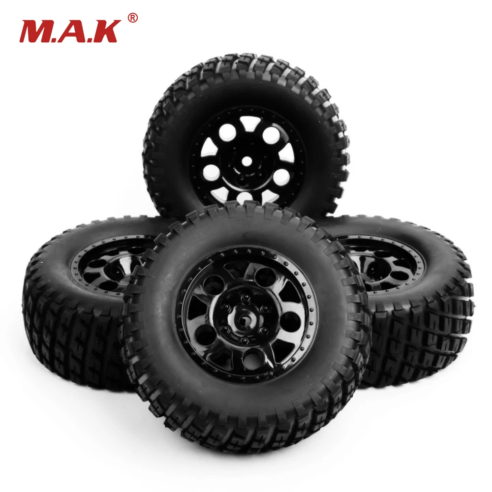 1 10 Scale RC Short Course Truck Tire Wheel For TRAXXAS SlASH Car rc-tire-rack-to-augment-the-rc-storage-shelf-rccars