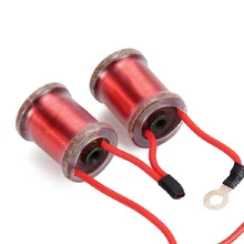 10 машинка для татуировки аксессуары для татуировки пистолет медный долговечный маленький размер с прочным шнуром красного цвета