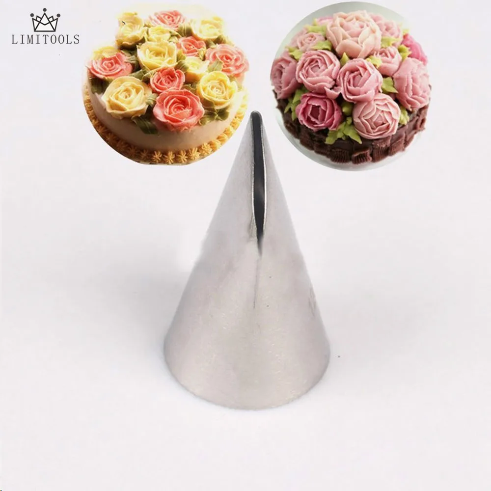 LIMITOOLS 126K Rose Flower Decorating Tip Icing Nozzle Cake Decorating
