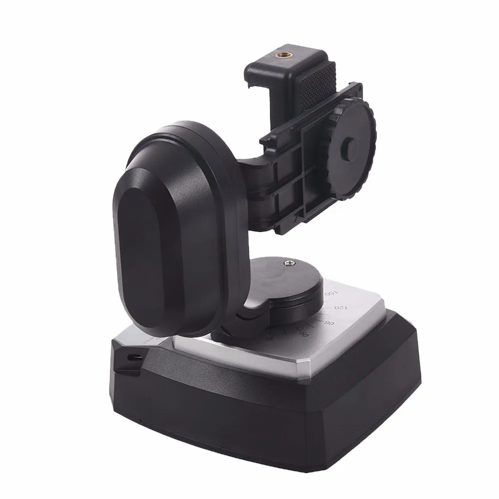 

ZIFON black YT-500 remote control electric Tripod Heads with a remote control open to 20 meters