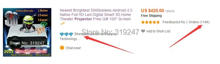 Новинка! 5500 люмен Full HD разрешение Native1280* 800 Встроенная ОС Android 4,42 Wifi+ RJ45+ 2HDMI+ 2USB+ SD, идеально подходит для домашнего кинотеатра