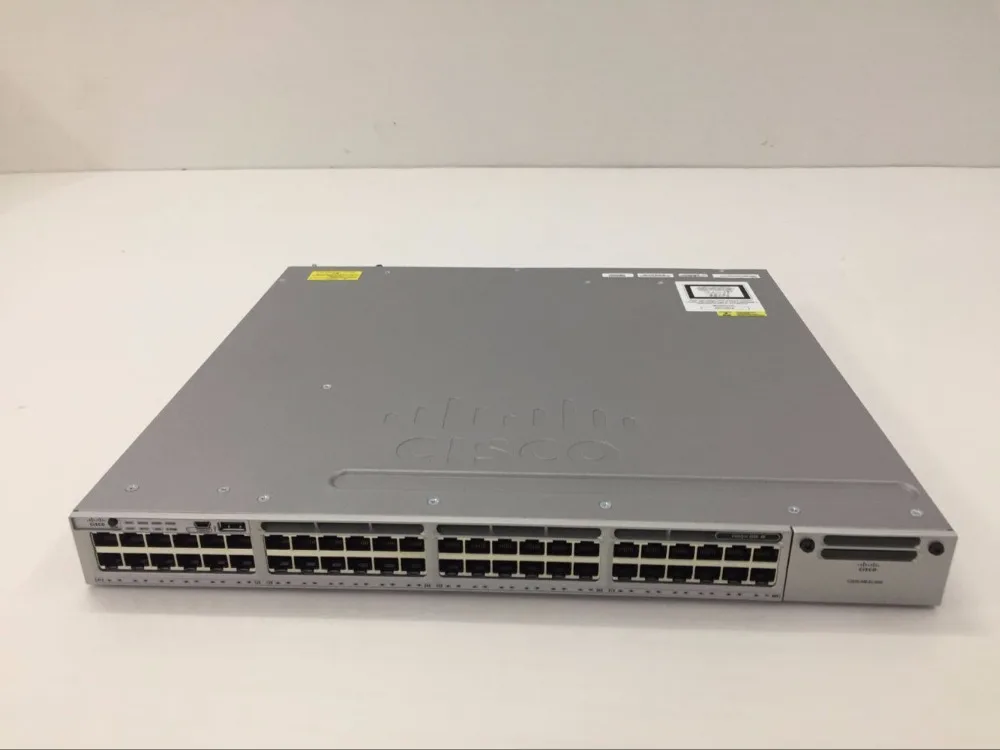 WS-C3850-48T-S данных сетевой коммутатор Gigabit Ethernet управляемый 3 слоя переключатель