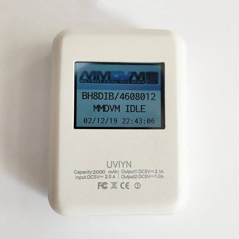 DXIYN UV Hotsopt MMDVM Wifi ретранслятор Функция Digital UVIYN + ЖК-экран Поддержка DMR P25 YSF QSO с
