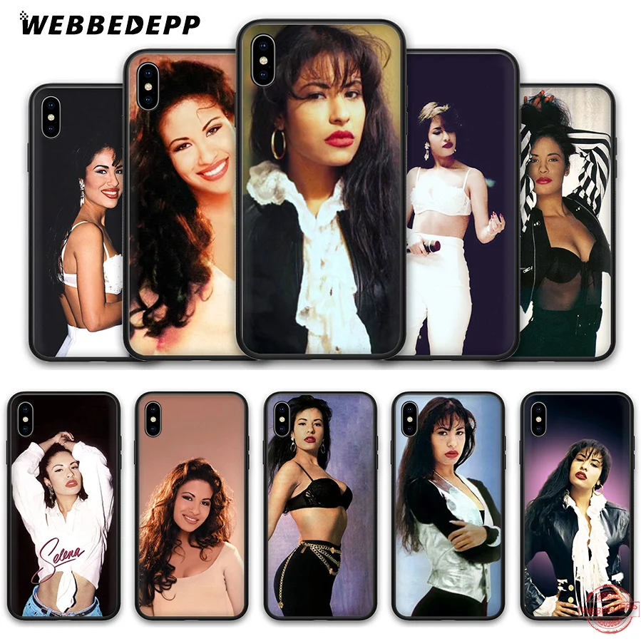 WEBBEDEPP selena quintanilla Soft Silicone Case for iPhone 8 7 6S 6 Plus 11 Pro XS Max XR X 5 5S SE Back Shell | Мобильные телефоны