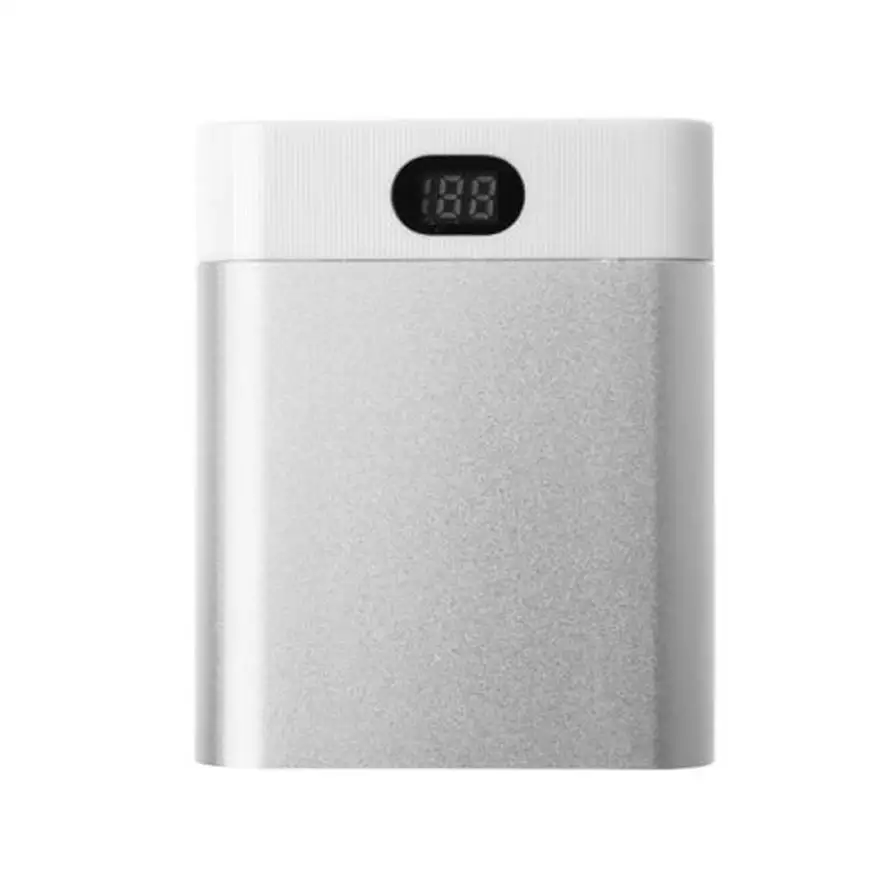HIPERDEAL новый 5 в двойной USB 4X 18650 чехол для аккумулятора зарядное устройство коробка