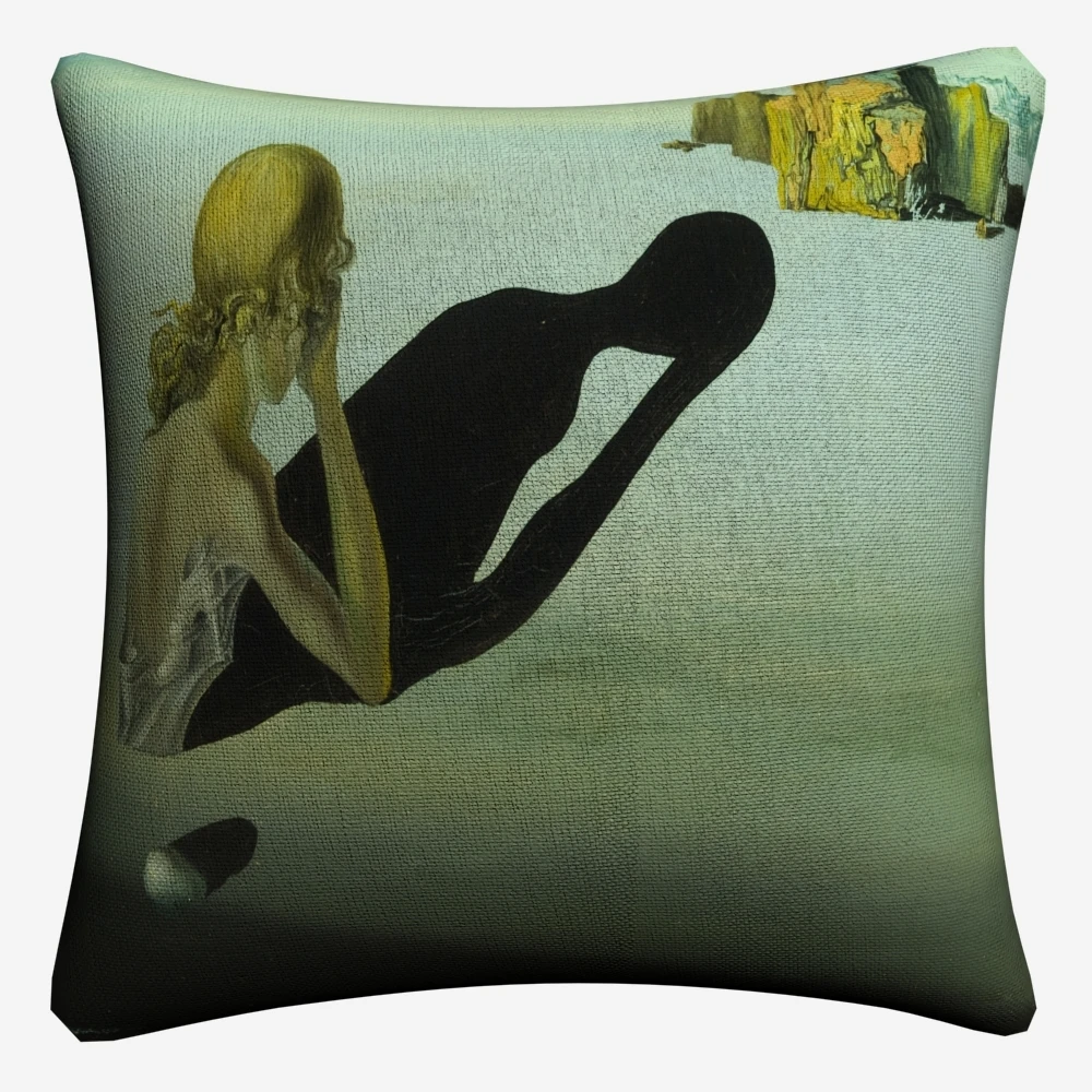 Salvador Dali Surreal Art декоративная хлопковая льняная наволочка 45x45 см наволочка для дивана стул домашний декор Almofada