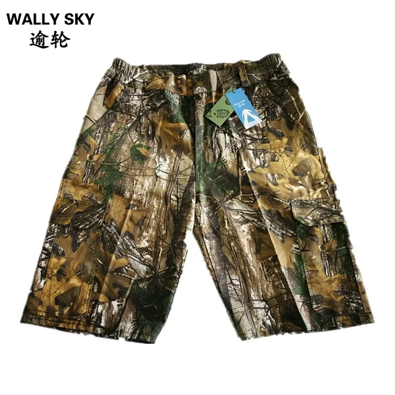 Men's Sniper Tactical Bonic Hunting Camouflage Shorts Outdoor Sports Fishing Camping Hiking