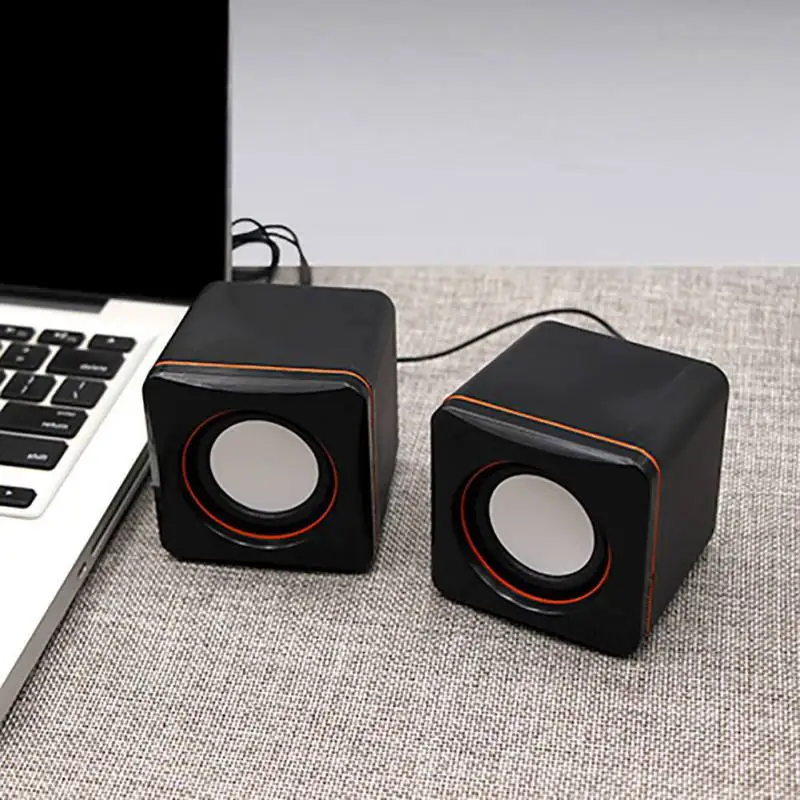 

Home Laptop Mini Subwoofer Speaker Portable PC Mobile Phone USB Audio Speakers Music Player Loudspeaker 3.5mm jack