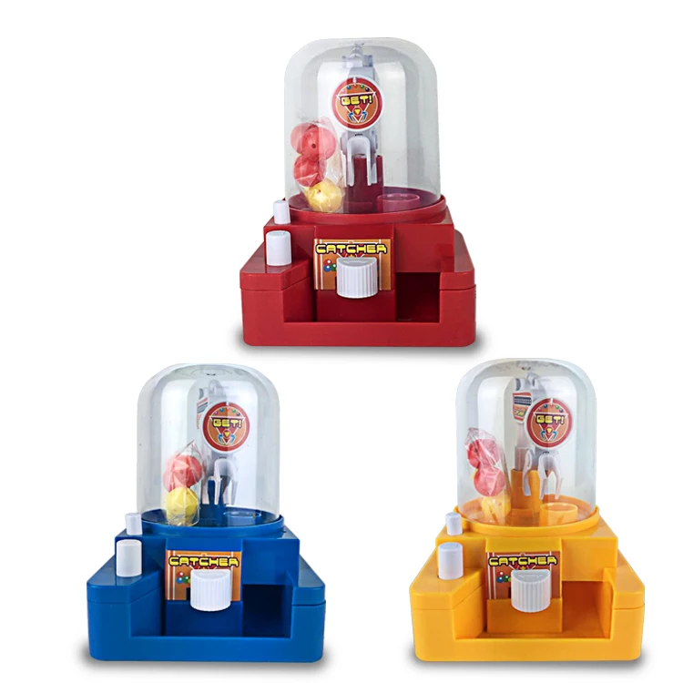 

CIKOO New Mini Catching Doll Machine Non Electronic Candy Doll Toys Child Preschool Educational Toy Gifts for Children