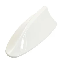 Белый плавник акулы формы самоклеющиеся украшение для антенны для автомобиля