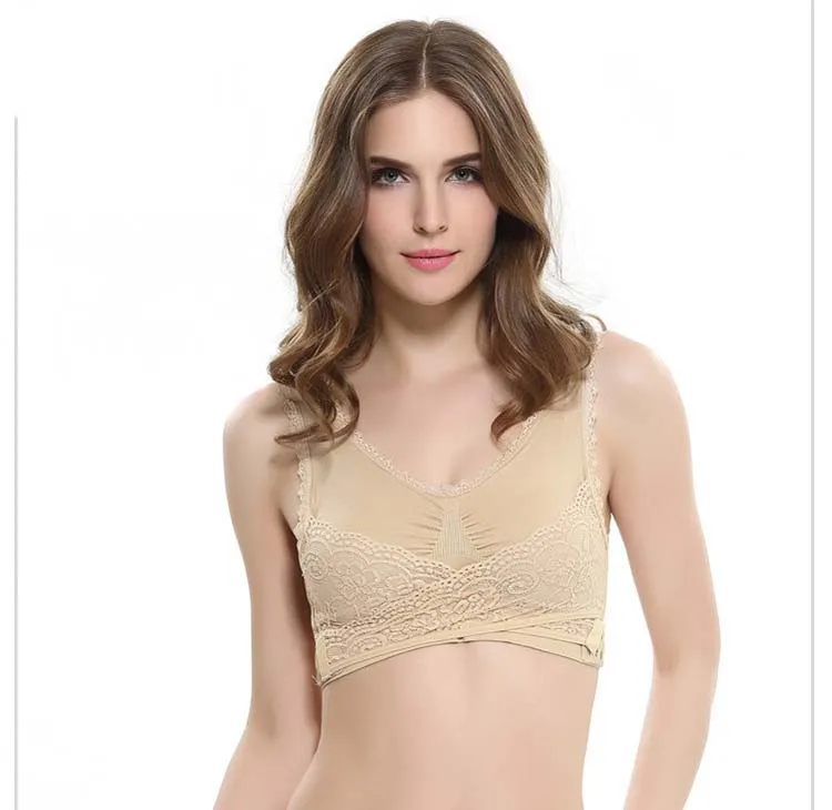 Queenral Sexy Push Up Bras For Women Underwear Wire Free Active Bra Brassiere Seamless Bralette Full Cup BH Lingerie Female     6