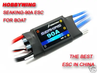 

Hobbywing Seaking-90A Brushless ESC for Boat Version2.0