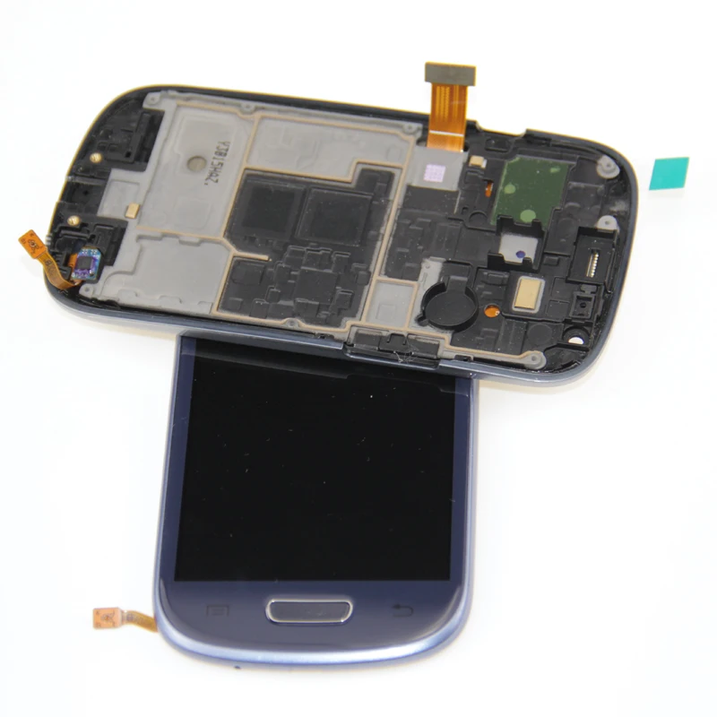 ЖК дисплей для SAMSUNG GALAXY S3 Mini LCD i8190 стеклянная панель сенсорный экран дигитайзер