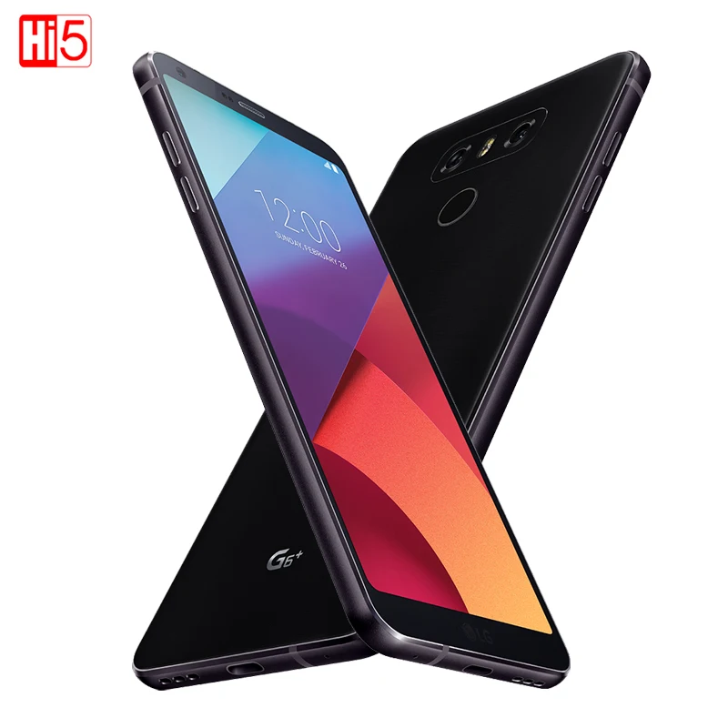 Разблокированный мобильный телефон LG G6 Plus 4G ram G6+ H870DSU 128G rom Четырехъядерный 4G LTE Dual SIM 5,7 дюймов дисплей 3300mAh Мобильный телефон 13 МП