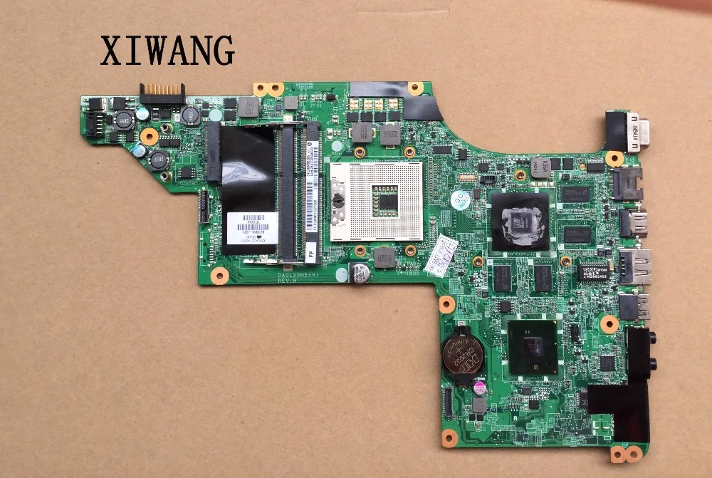 

631044-001 Free Shipping for HP pavilion DV6 DV6T DV6-3000 motherboard with 5650/1GB video card DA0LX6MB6H1 DA0LX6MB6F1