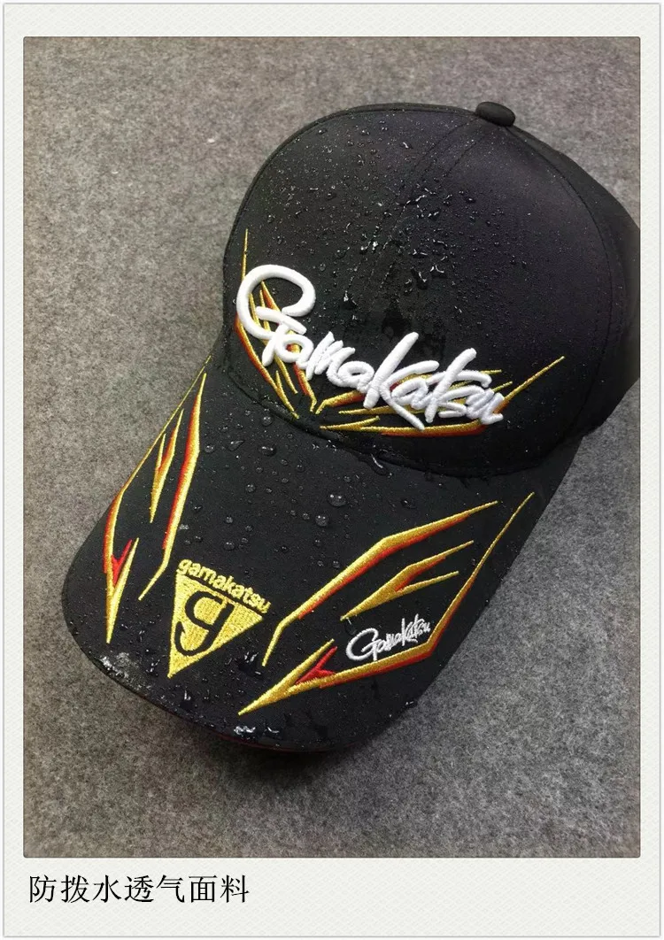 

2019 Gamakatsu NEW cap hat sun Brim of a hat Lengthened outdoors waterproof GM-9821 sports Sunscreen Leisure Man Free shipping