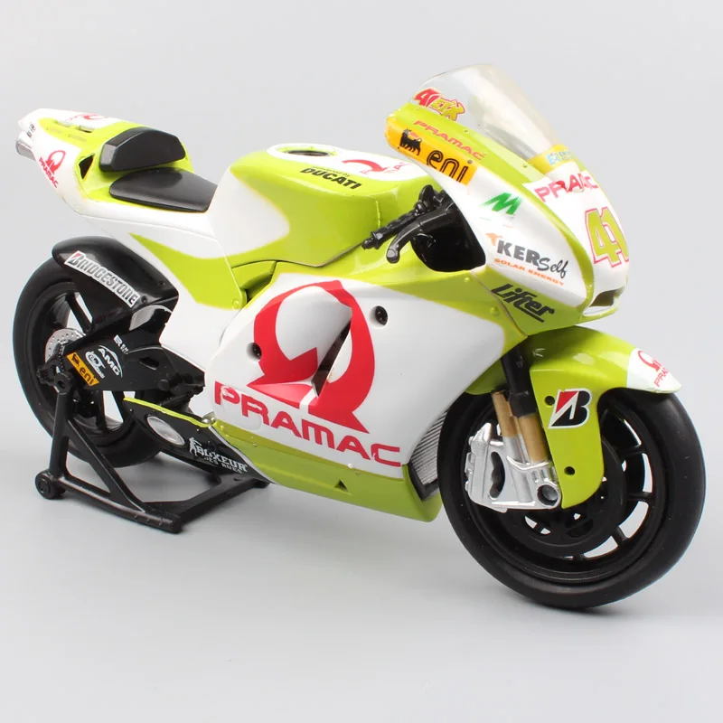 1 12 newray 2010 Pramac гоночной команды ducati GP10 № 41 Aleix moto rcycle игрушечные машинки весы супер велосипед moto модель для детей