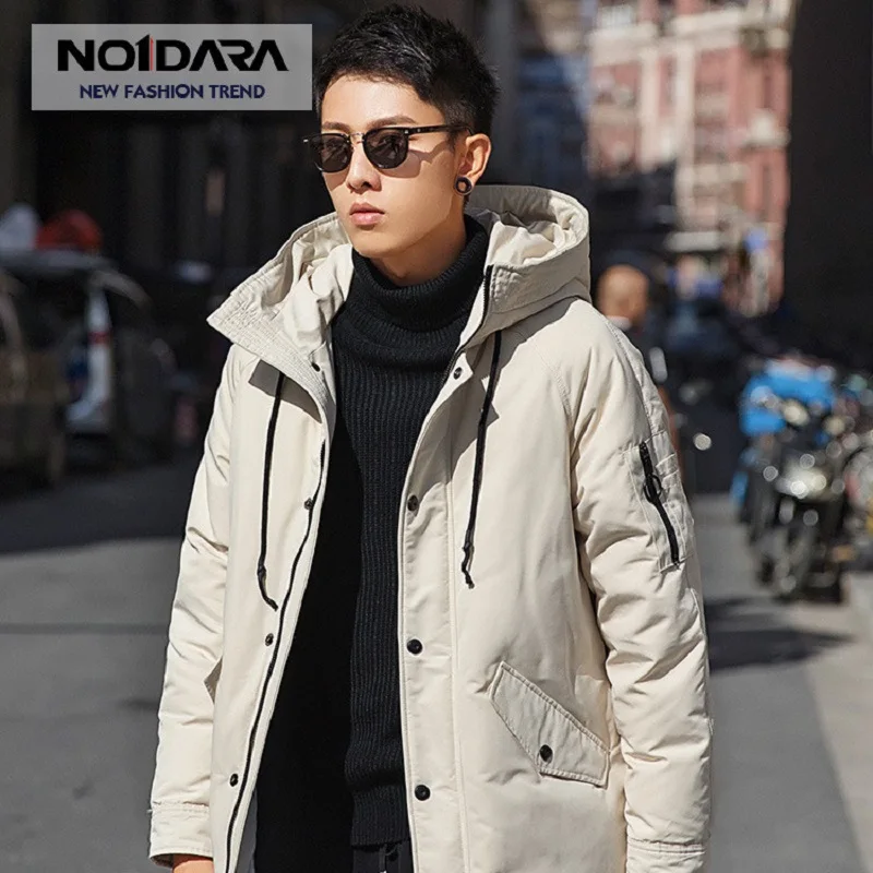NO.1 DARA Waterproof thick winter men down jacket brand-clothing hooded warm duck down coat male puffer jacket Male Windproof NO.1 DARA Waterproof thick winter men down jacket brand-clothing hooded warm duck down coat male puffer jacket Male Windproof