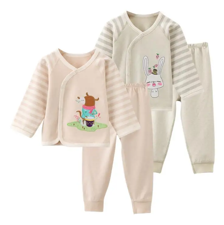 

Spring autumn baby's cute pajamas, baby cotton underwear set.