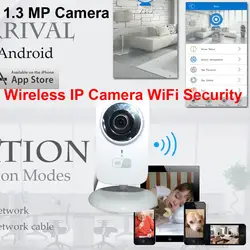 Беспроводной HD IP 720 P Wi-Fi мини Камера сети ONVIF безопасности, видеонаблюдения Ночное видение