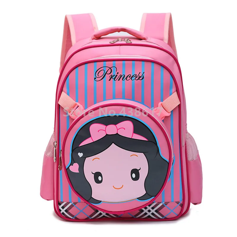 

New Fashion Snow White Princess School Bags for Girls Children Elementary Primary School Book Backpack Bag Schoolbag