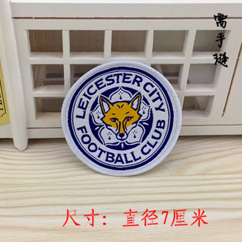 をレスター市サッカークラブロゴ織ラベル縫う上のパッチ スポーツ虎生地ジャケットバッジ 子供服diyアクセサリー Sew On Patches Leicester City Football Clubfootball Clubs Logos Aliexpress