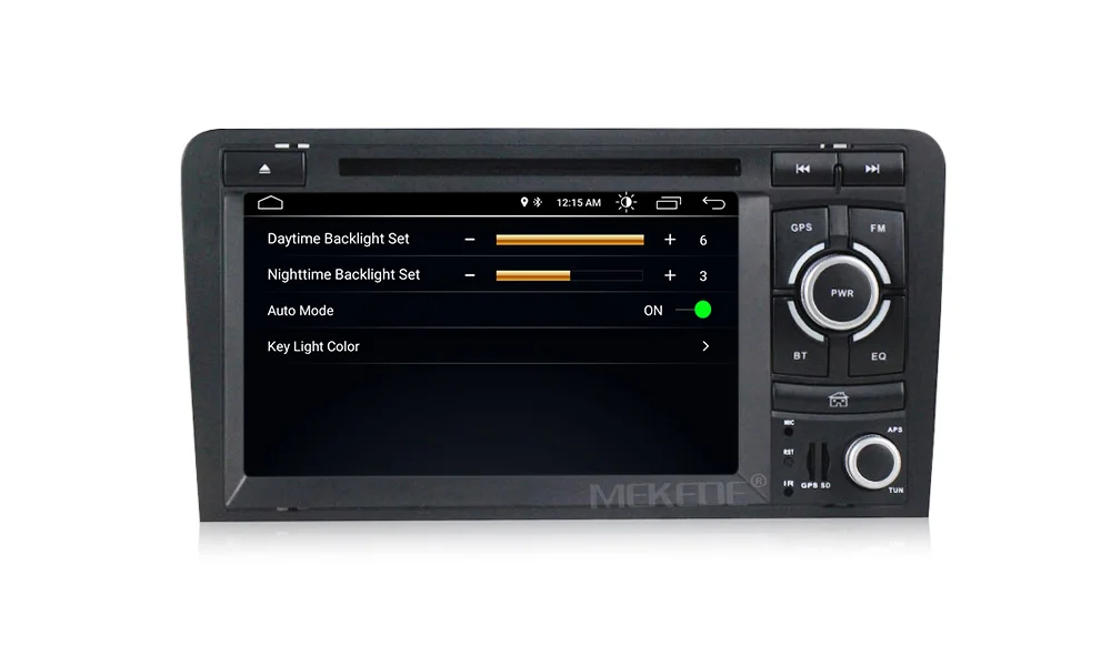 Best 1024X600 Android 8.1 2 din car dvd gps navigation for Audi A3 S3 2003-2013 car radio multimedia aoturadio player touch screen 15