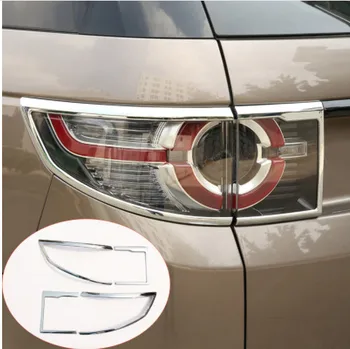 

4pcs/set For Land Rover Discovery Sport ABS Chrome Rear Tail Light Lamp Cover Trim 2015 2016 2017