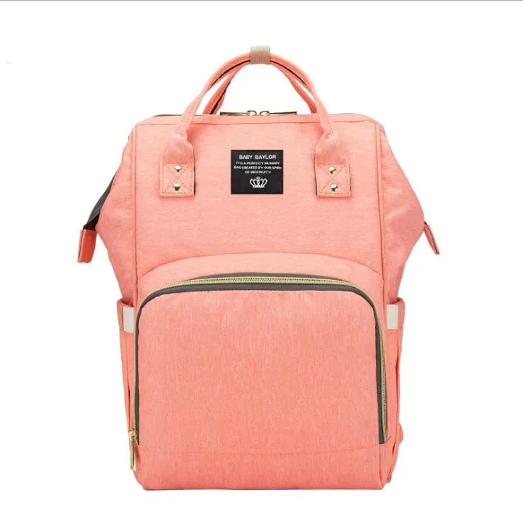 Fashion Mummy Maternity Nappy Bag Large Capacity Diaper Bag Travel Backpack Waterproof Nursing Bag 