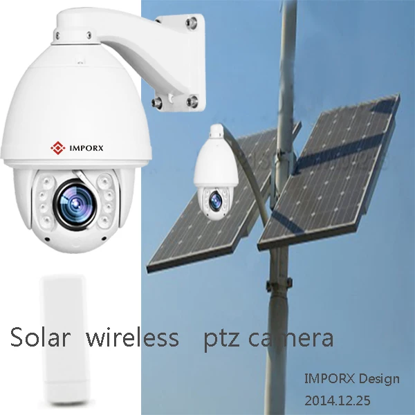 

960P 1.3MP CCTV Solar High speed dome wireless wifi outdoor Solar power IP camera Auto tracking security IR night vision