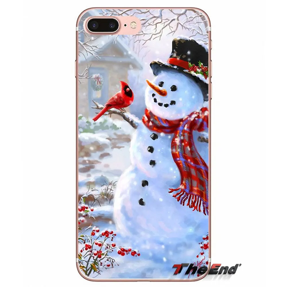 Мягкий чехол с Санта Клаусом для Huawei Honor 4C 5X 5C 6X Mate 7 8 9 Y3 Y5 Y6 II 2 Pro G7 G8 P7 P8 P9 Lite