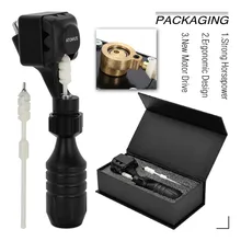 

3colors Alloy Shell Rotary Tattoo Cartridge Machine Gun For Liner and Shader Professional Tatuagem Kit for Cartridge Needles