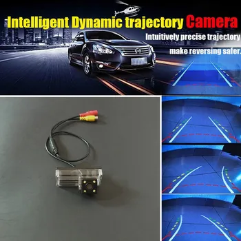 

170 Angle HD CCD Intelligent Reverse Trajectory Dynamic Rear View Backup Camera For Toyota Land Cruiser 120 Prado 2002~2009