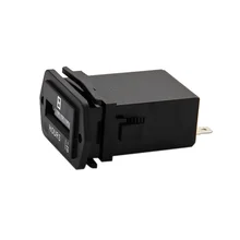 Индустрия механический часомер для морских мельница тракторы лодки вилочные погрузчики подъемник с дизельным двигателем бензиновый двигатель HM002 с источником питания от постоянного тока, 6-с алюминиевой крышкой, 50В