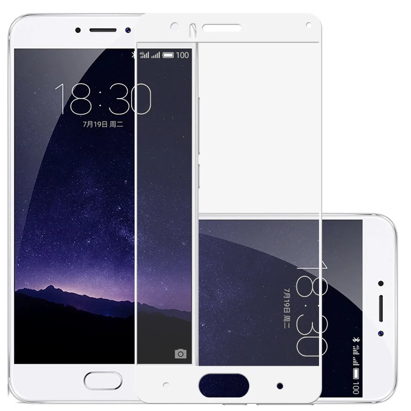 

2017 Full screen coverage Tempered GLASS For Xiaomi 6 Plus coloful mobile phone Screen high quality film case