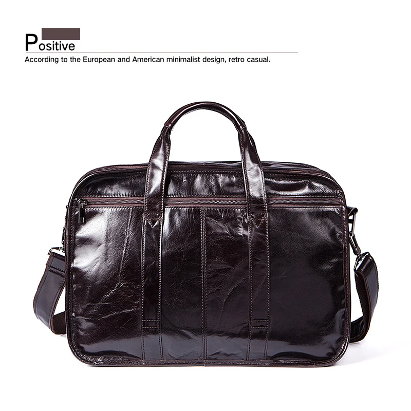 Пояса из натуральной кожи для мужчин's портфели сумки бизнес повседневное мужчин Crossbody сумки через плечо курьерские сумка 14 дюймов ноутбука