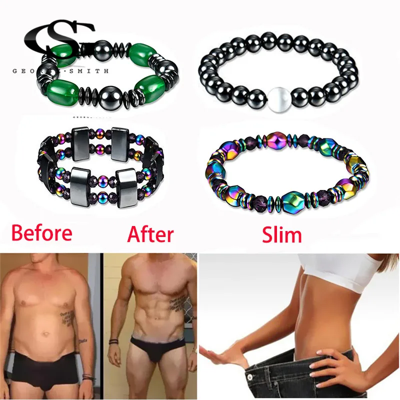 GS Magnetic Healthcare Men Bracelet font b Weight b font font b Loss b font Hand