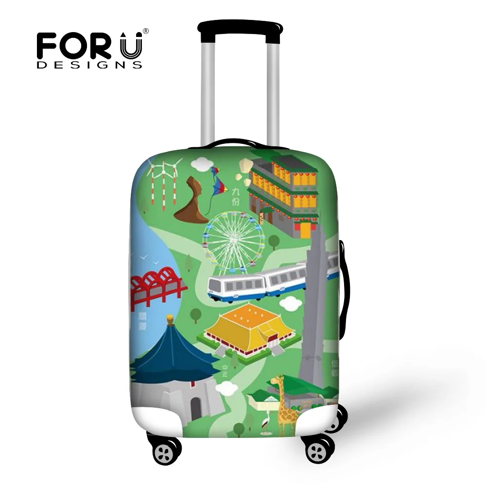 Buy FORUDESIGNS Elastic Waterproof Luggage Protective Cover for 18 30 Inch