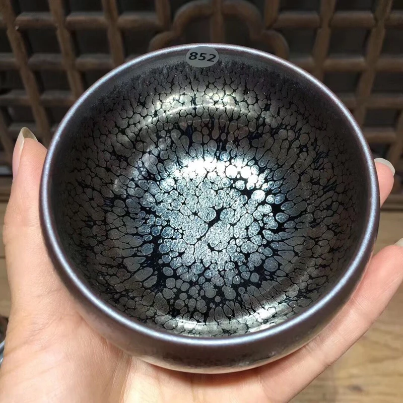 

Jianzhan Matcha Bowl Tenmoku Chawan Health Benefits Chinese Pottery Tea Cups 80ml 2.72oz Best Tea Gifts Asian Antiques