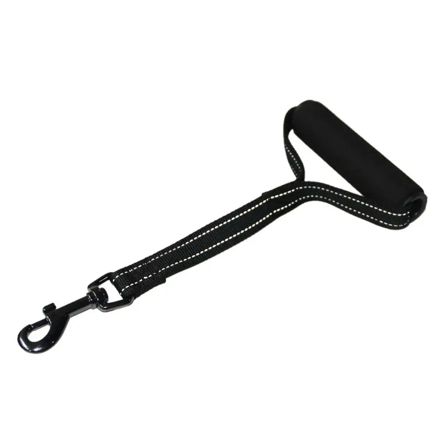 Retractable Hands Free Dog Leash Short Pet Dog Leash with Traffic Handle for Small Medium Large