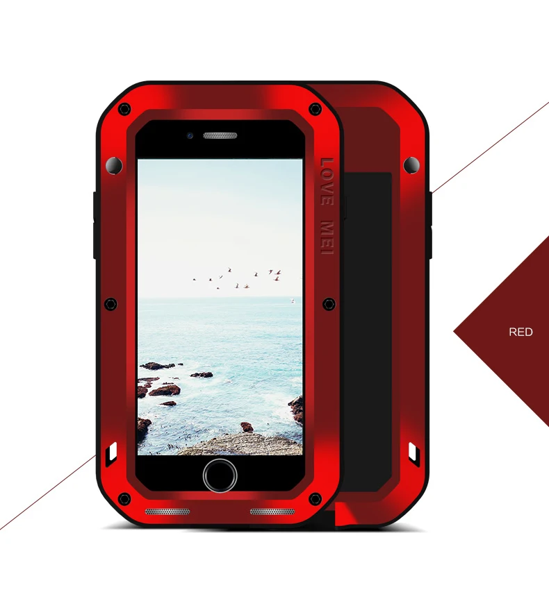 Gorilla glass) LOVE MEI мощный чехол для iphone 11 Pro Max X XS чехол для Max XR для iphone 8 6 6s 7 Plus водонепроницаемый алюминиевый чехол