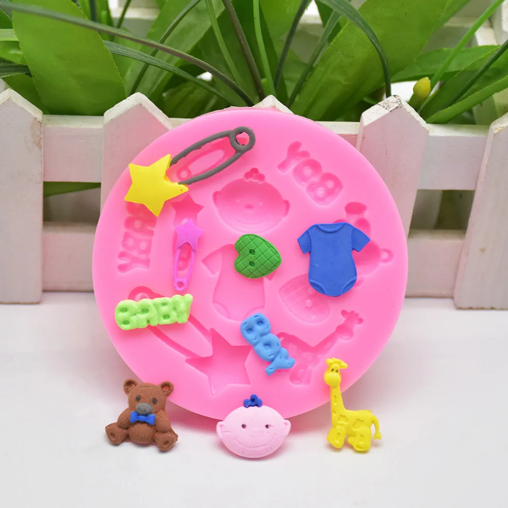 2020 New Silicone Chocolate Cake Adhesive Mold Creative Fun Life Family Kitchen DIY Baking Sugar Craft Decoration | Дом и сад