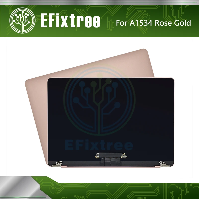 Новый ЖК дисплей серебристо Золотой Серый Розовый для Macbook Retina 12 ''A1534