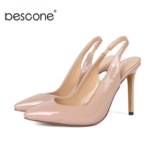 BESCONE New Fashion Slip-On Thin Heel Ladies Pumps Casual Shallow 10 cm Super High Heel Shoes Sexy Pointed Toe Women Pumps BY15 цена BESCONE New Fashion Slip-On Thin Heel Ladies Pumps Casual Shallow 10 cm Super High Heel Shoes Sexy Pointed Toe Women Pumps BY15 цены онлайн