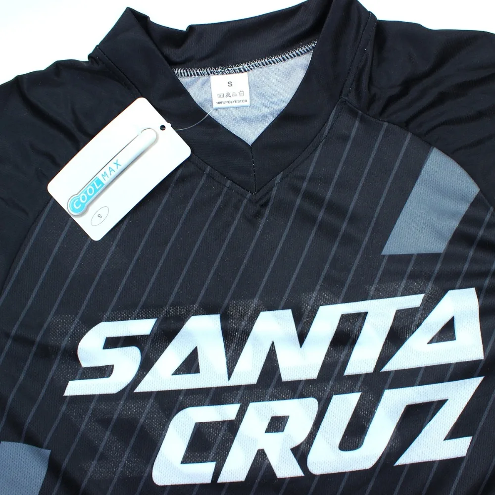 New Santa Cruz Bicycles logo Bikes Sport Black T-Shirt S-4XL