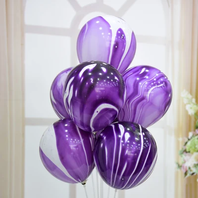 10 шт 12 дюймовые цветные Агатовые мраморные воздушные шары латексные воздушные шары для свадьбы на день рождения ребенка