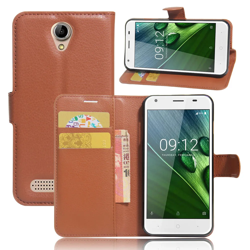 For Acer Liquid Z6 Book Style Wallet Litchi Leather Flip Case Cover Pouch With Stand card slot holder 9 color |