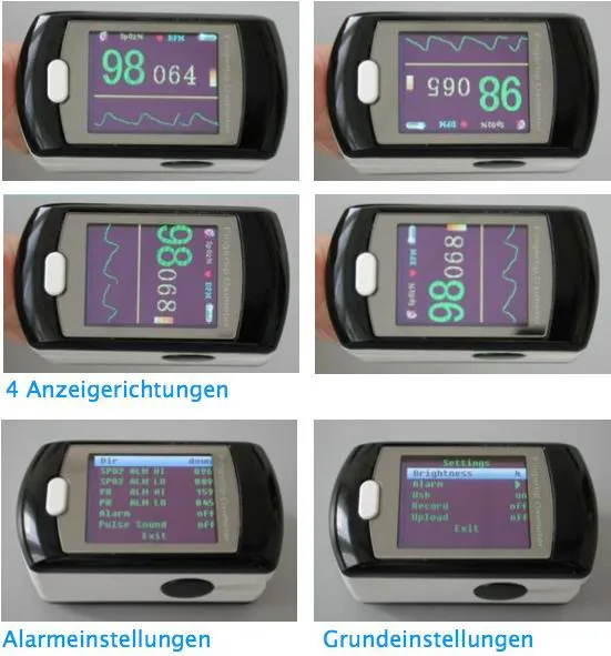 

ten pic CMS50E Free Ship 16 CMS50E Cost Price Color OLED Display Black Fingertip Pulse Oximeter, Blood Oxygen Monitor