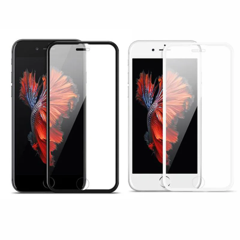 

10D Tempered Glass Full Screen Protector Protective film Guard for iphone 6 6s 7 8 Plus X XR XS 11 Pro 11pro Max Front LCD Cover