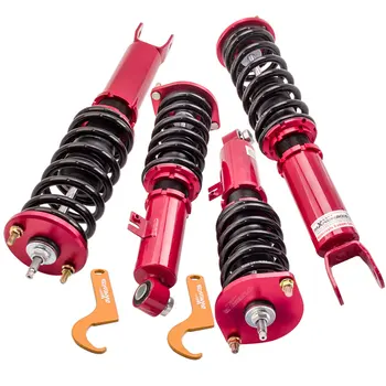 

24-Ways Adj. Damper Coilovers Suspension Kits For Nissan 300ZX 90-96 Z32 Coilover Spring Damper Force Camber Plate Mount